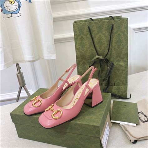 gucci block heel replica